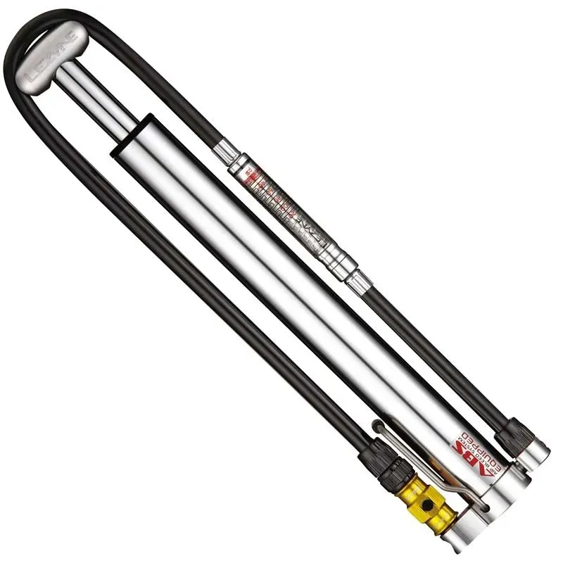 Lezyne Micro Floor Drive HV Gauge V2 ABS Track Pump - Silver